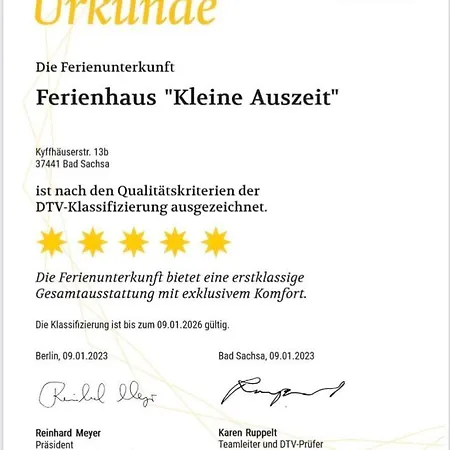 Kleine Auszeit Hébergement de vacances